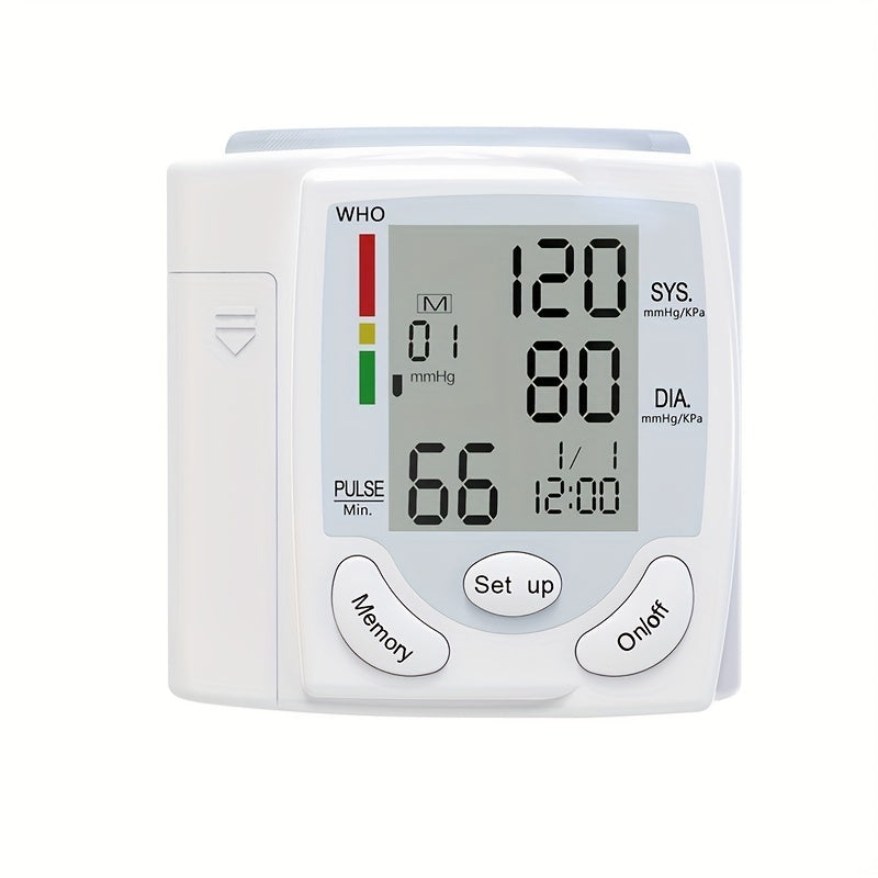 Wrist Electronic Blood Pressure Monitor