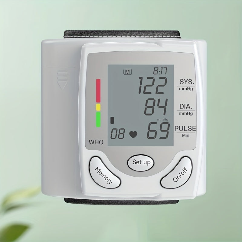 Wrist Electronic Blood Pressure Monitor