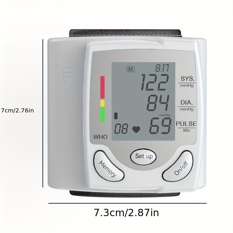 Wrist Electronic Blood Pressure Monitor